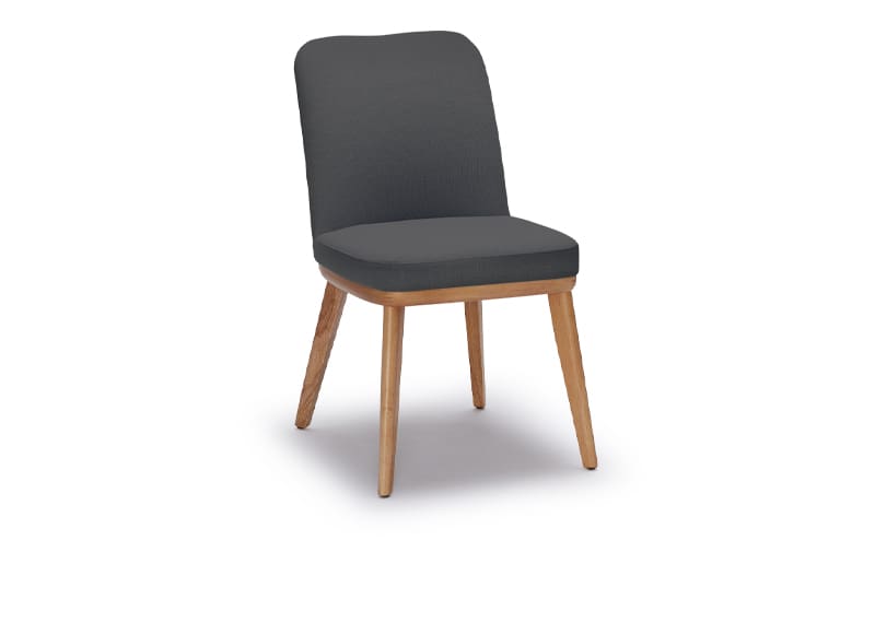 Azul Dining Chair – Dark Grey Fabric