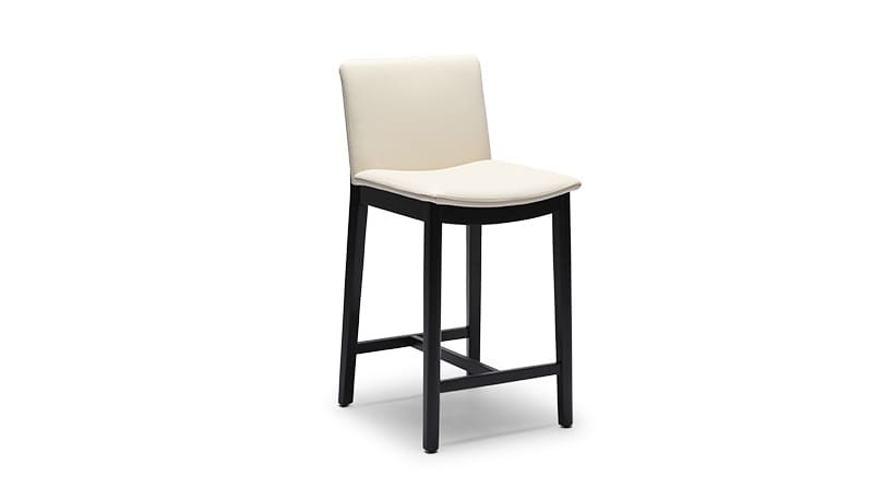 Tevez Bar Stool – Frost Leather