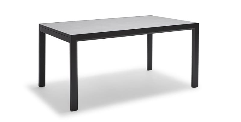 Cove Outdoor Extension Dining Table – Charcoal