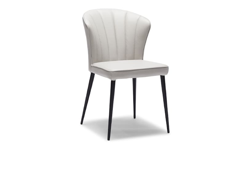 Charlotte Dining Chair – Frost Leather