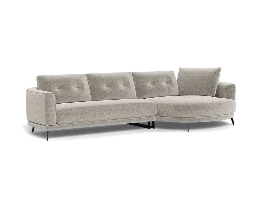 Senorita 2.5 Seater + Right Circular Chaise – Fabric