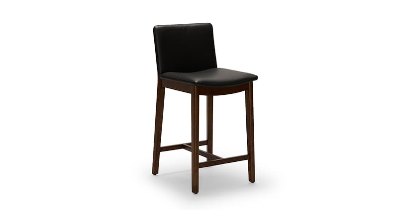 Tevez Bar Stool – Black/Havana